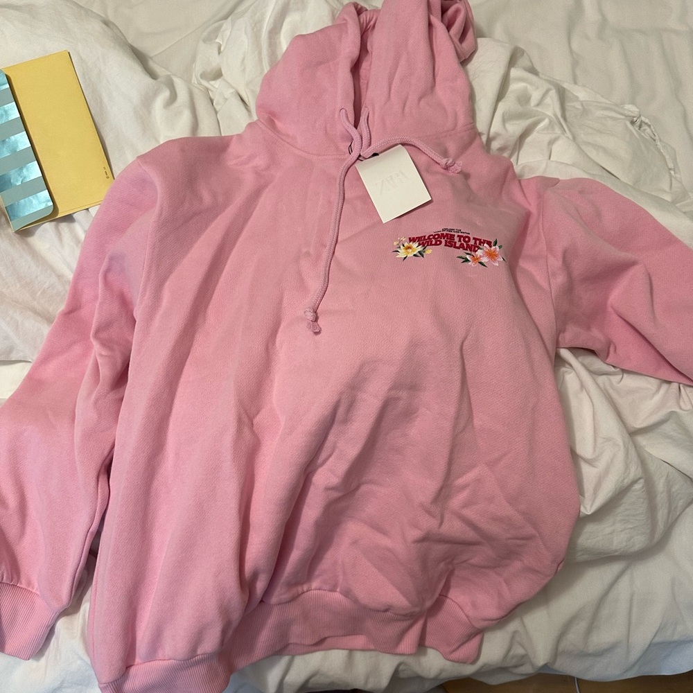 Zara Pink Hoodie